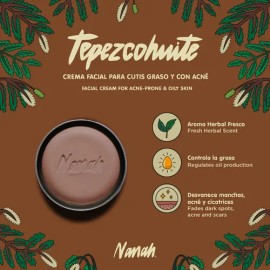Nanah Crema Facial Natural De Tepezcohuite En Barra                                                                                                   