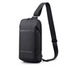 KINGSONS Sling Bag Small Crossbody Backpack for Men Waterproof Chest