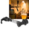 Beer Dispenser Plastic Black Portable Beer Tap Faucet for Outdoor