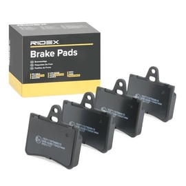 Ridex 402B0158 D140 Brake Pad Set/Disk Brake Disc Bremssteine + Brake pads rear