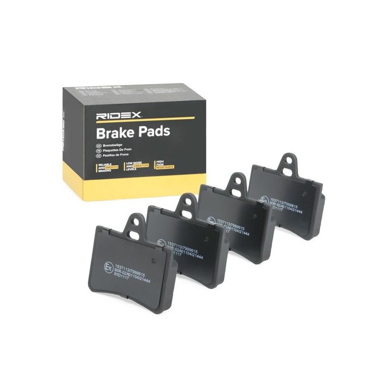 Ridex 402B0158 D140 Brake Pad Set/Disk Brake Disc Bremssteine +