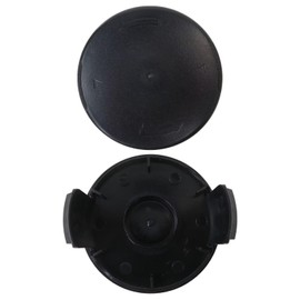 Vicue New Replacement for 2Pcs Black Weed Eater Spool Cap Cover Replacement for Hyper Tough String Trimmer Model HT19-401-003-06 and HT19-401-003-07