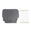 Vroelos Seat Spring Wire Grid & Felt Pad, 15"x11" Seat
