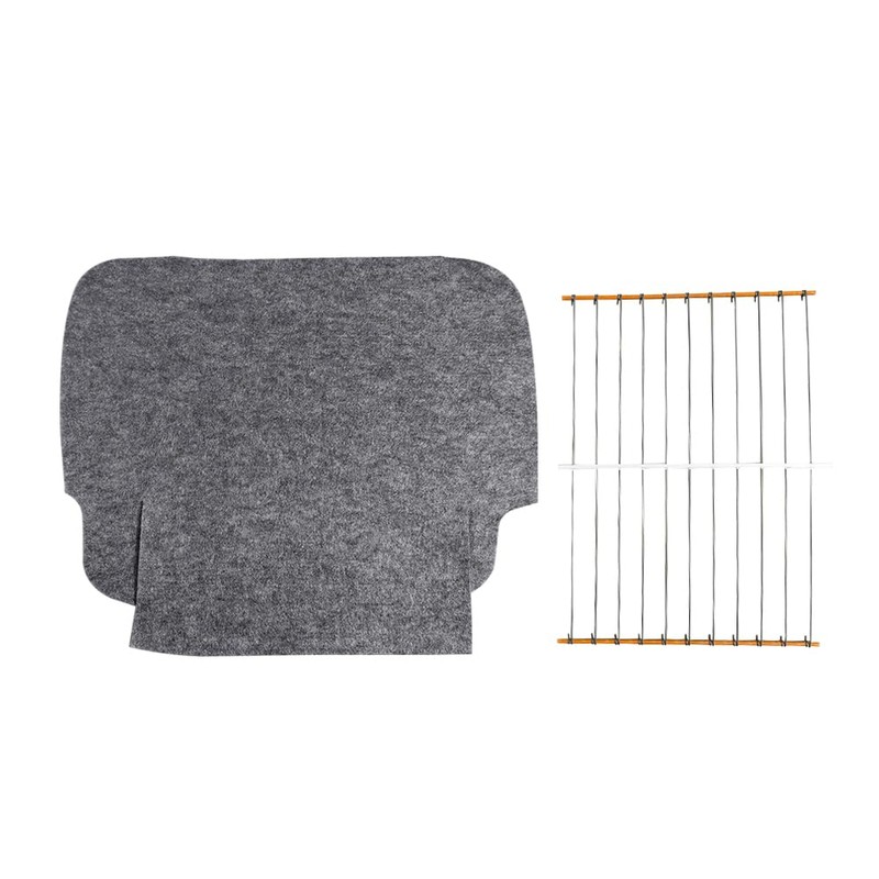 Vroelos Seat Spring Wire Grid & Felt Pad, 15"x11" Seat