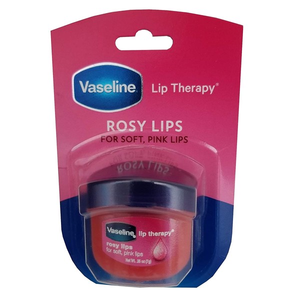 Vaseline, Rosy Lips, Lip Therapy.25 OZ, (Pack of 3)