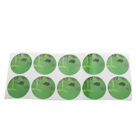 JCBIZ 20PCS Safety Caps Garden Safety Cane Caps Screw Green Plastic Mushroom Rebar Screw on Rebar Stakes for Garden Canes