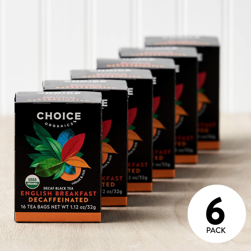 Choice Organic Teas Choice Organics - Organic Decaffeinated English Breakfast