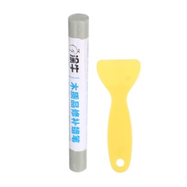 HARFINGTON Wood Filler Sticks Wood Furniture Scratch Repair Filler Sticks Furniture Touch Up Markers with Yellow Scraper for Wood Holes Wood Floor Table Door Cabinet, Space-Gray