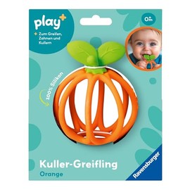 Play+ Kuller-Greifling: Orange - ab 0 Monate