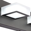 Ralbay 5 Color Temperature Black Vanity Lights for Bathroom Dimmable