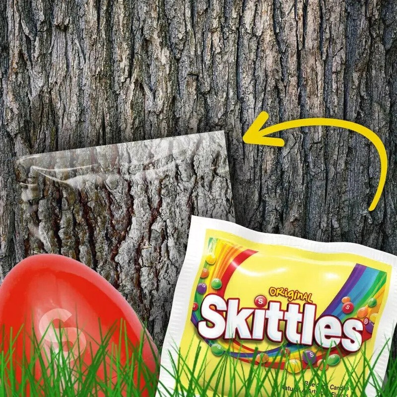 Skittles FULL CASE SKITTLES (24 PACKS) Original Easter Candy Impossible