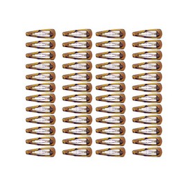 Zac's Alter Ego Set of 48 Minature 2.5cm Sleepy Clips/Snap Hair Clips - Variety of Colours