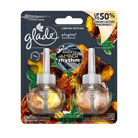 Glade Sultry Spiced Rhythm PlugIns Refill, Rare Discontinued