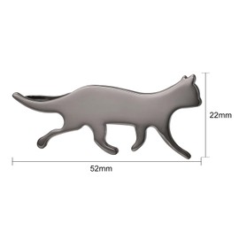 Asienice Black Cat Tie Clip For Men Unique Tie Clip Jewelry Accessories gifts