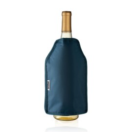 Innovine Wine Bottle Chiller Sleeve, Freeze Gel Wine Bottle Cooler, Reusable Portable Cooler Sleeve for Travel, Picnics, Camping, Beach Party, Outdoor Event, Fits Standard Bottles, Deep Teal, 1-Pack