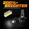 SHENKENUO H4 LED Headlight Bulbs Conversion Kit for Hino 145