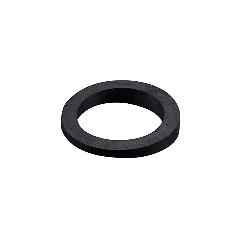 Bathtub Sponge Gasket Replacement for Overflow Plate, Rubber, Black