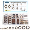 78 PCS 10 Sizes Copper Metric Bonded Seal Dowty Washer,