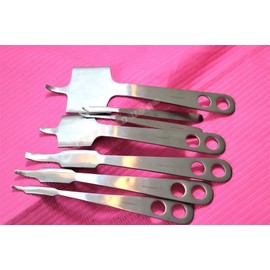 New German Set of 7 HOHMANN Retractor Veterinary Surgical Orthopedic Instruments
