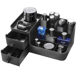 Cologne Organizer for Men,Dresser Organizer, Mens Organizers,Perfume Organizers, Cologne Stand, Organizador de Perfumes,Shelf for Bathroom Counter,Bathroom Countertop Storage,Easter Gifts for Men