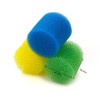 Weipro Cylindrical Fish Tank Filter Sponges, 3 Coarse Grades, Aquarium