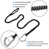 MOOCY Kayak Paddle Leash Kayak Rod Leash, 3-7 ft Stretchable