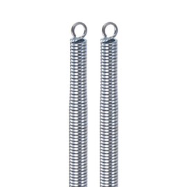 HARFINGTON 2pcs PVC Spring Tube Bender 12.4mm OD 550mm Long Zinc Plated PVC Conduit Bender PVC Pipe Bender Pipe Bending Spring for PVC Pipe Bending Devices in Home Hydropower, Silver Tone