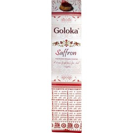 Goloka Incense Sticks (1, Saffron 15g)