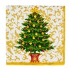 Caspari Gilded Tree Cocktail Napkins - 20 Per Package, 2