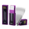 NEWISHTOOL 9mm Stainless Steel Blade, 30 Degree Snap Off Blades,