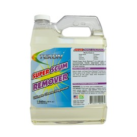 TEKON Super Scum Remover - Revolutionary Cleaner & Degreaser - Easily Wipe Clean Greasy Ovens, Range Hoods, and More! (1, 128oz)