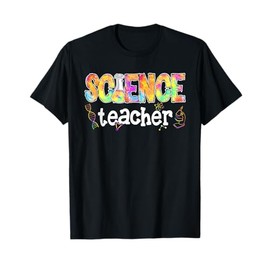 Science Teacher Tie Dye Science Teaching Back To School Men Women T-Shirt