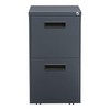 Alera PA54-2820CH Two-Drawer Metal Pedestal File 16w x 19-1/2d x