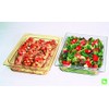 Rubbermaid 1/3 100mm 3.8L Gastronorm GN Food Pan - Amber