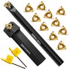 1/2" & 5/8" Threading Tool Holder Combo, Internal & External