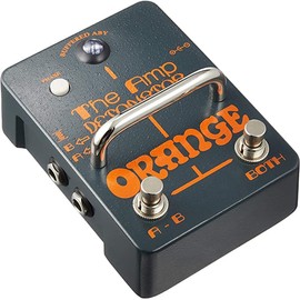 Orange Amp-Detonator Boost EQ Guitar Effects Pedal - Bundle with Instrument Cable and Austin Bazaar Polishing Cloth