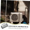 jojofuny Air Conditioner Washing Covers for Outdoor Durable Aluminum Film