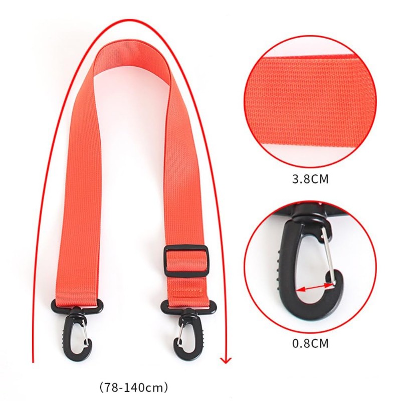 Blausky Bag Strap for Men and Women, Plain Bag Strap,