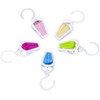 10Pcs Colorful Portable Plastic Strong Swivel Hook Rotating Laundry Hanging