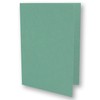 25 x Eucalyptus Green Vintage Kraft Paper Folding Cards 210