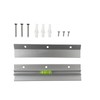 Heavy Duty Aluminum French Cleat Hanger for Mirrors & Pictures