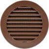 Vent Systems 4'' Inch Brown Soffit Vent Cover - Round