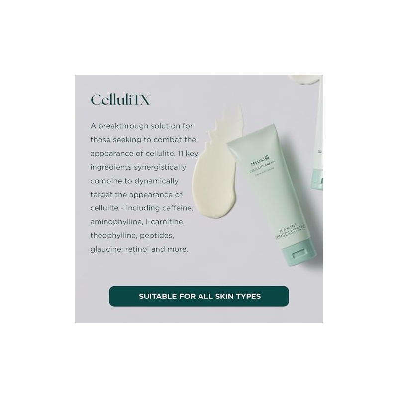 CelluliTX by Marini SkinSolutions for Unisex - 4 oz Cream