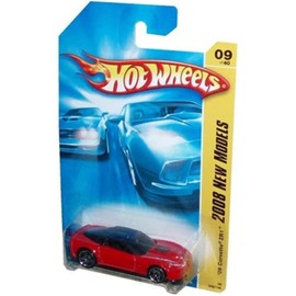 Hot Wheels 2008 009 9 New Models Red '09 Corvette ZR1