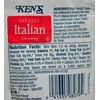 Kens Fat Free Italian Dressing (Case of 60)