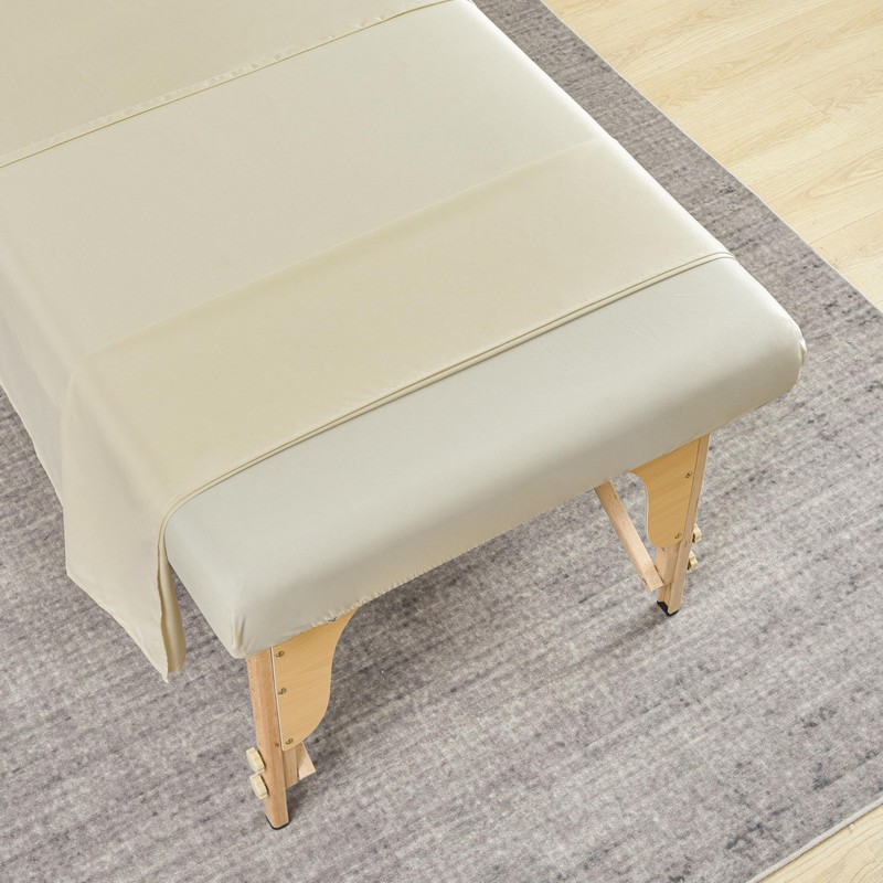 Tenger Home Set of 3 Fitted Sheet Headrest Cover Microfibre