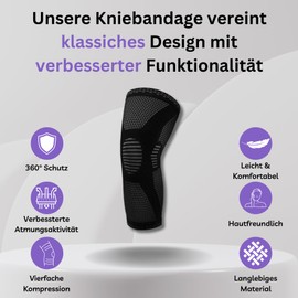 Omni Fit ® The new knee support (1 piece): your second skin for painless movement and unsurpassed comfort. Maximum support without sweating for a confident, active life.