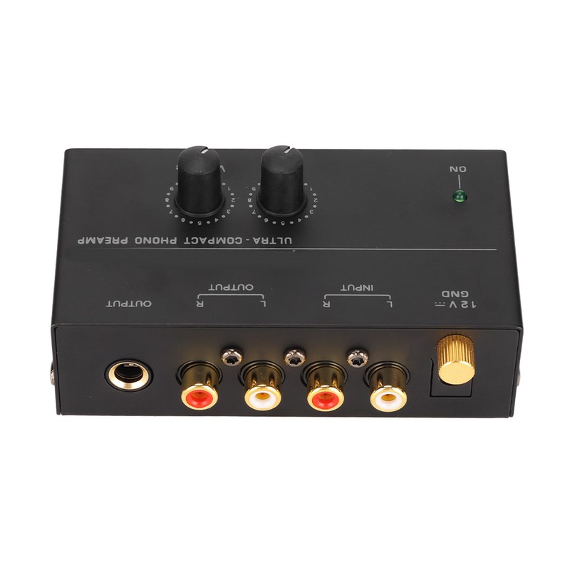 PP500 Phono Preamp Low Noise Stereo RCA Input RCA Output