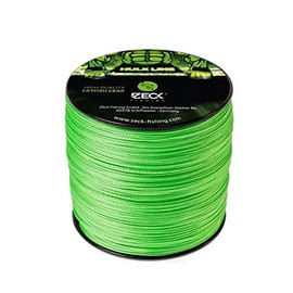 Zeck Hulk Line 500 m Braided Catfish Line Green Diameter 0.33 mm, 0.40 mm, 0.46 mm, 0.50 mm, Diameter / Load Capacity: 0.50 mm / 42 kg Load Capacity