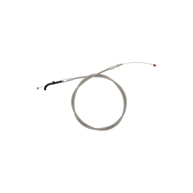 Barnett Performance Products 102-30-40016-8 - Stainless Clear-Coated Idle Cable (+8